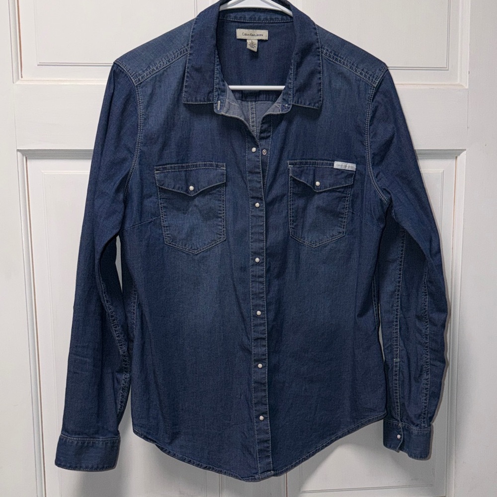 Calvin Klein Jeans Indigo Denim Top